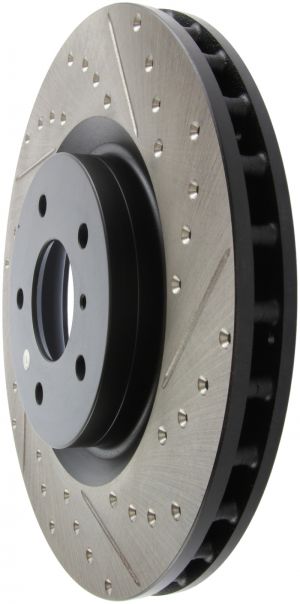 Stoptech Slot & Drill Brake Rotors 127.42076L