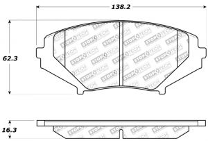 Stoptech Sport Brake Pads 309.10090