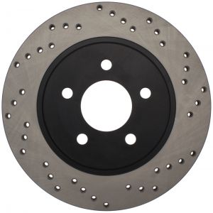 Stoptech Drilled Sport Brake Rotors 128.61087R