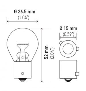 Hella Miniature Bulb 7507
