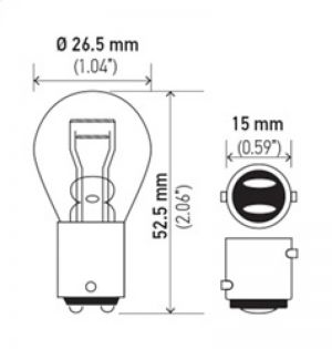 Hella Miniature Bulb 7225