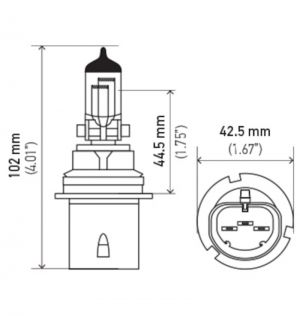 Hella Miniature Bulb 9004
