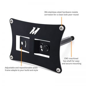 Mishimoto License Plate Relocation MMLP-GRC-23