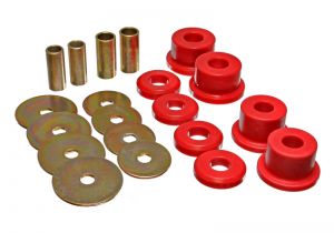 Energy Suspension Subframe Bushings - Red 5.4103R