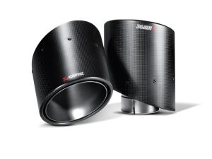 Akrapovic Tail Pipe Set - Carbon TP-NIZ34-C