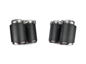 Akrapovic Tail Pipe Set - Carbon TP-CT/26