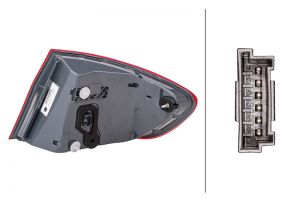 Hella Tail Lights 011144331