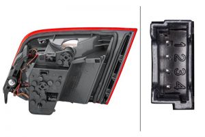 Hella Tail Lights 011145511