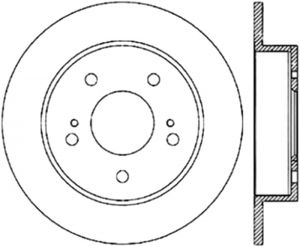 Stoptech Slot & Drill Brake Rotors 127.42062CR