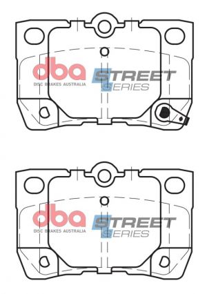 DBA Street Series Brake Pads DB1854SS