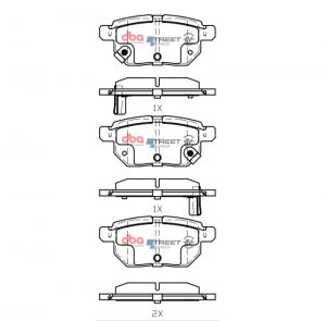DBA Street Series Brake Pads DB1786SSEV