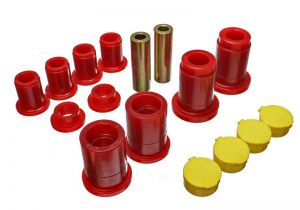 Energy Suspension Cntrl Arm Bushings - Red 4.3162R