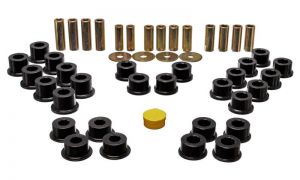 Energy Suspension Cntrl Arm Bushings - Black 11.3106G